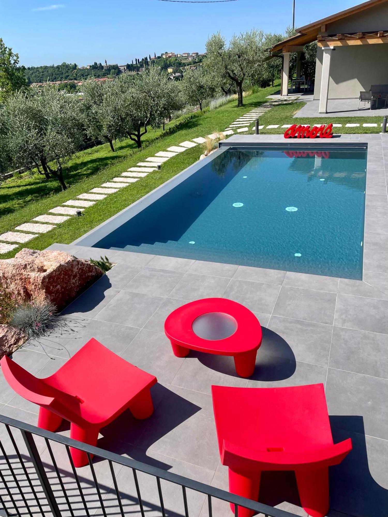 Villa Boni Костермано Екстериор снимка